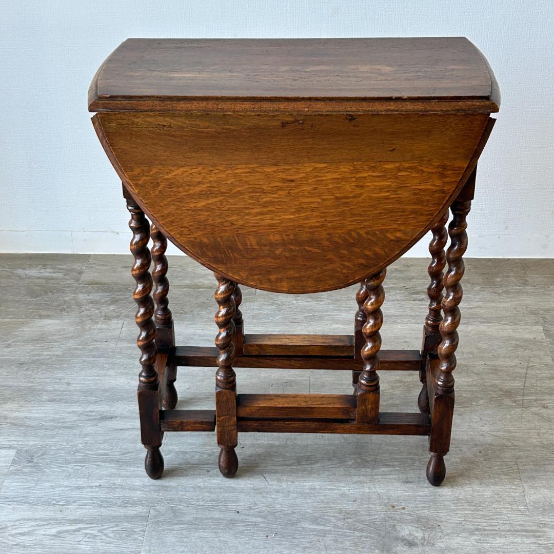 イギリス アンティーク家具 ゲートレッグテーブル 1930年頃 739A