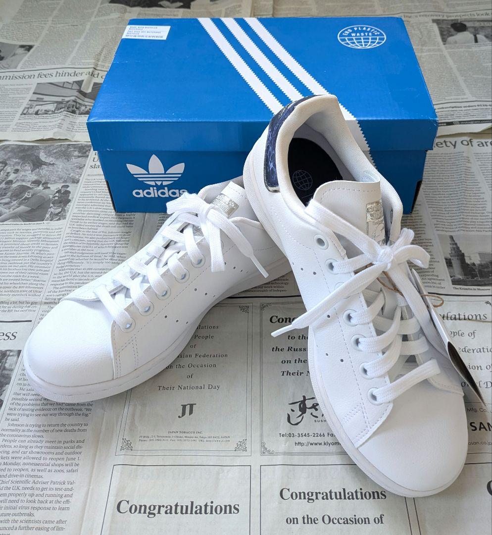 なみ【新品・タグ付・レア】adidas STAN SMITH 24cm白