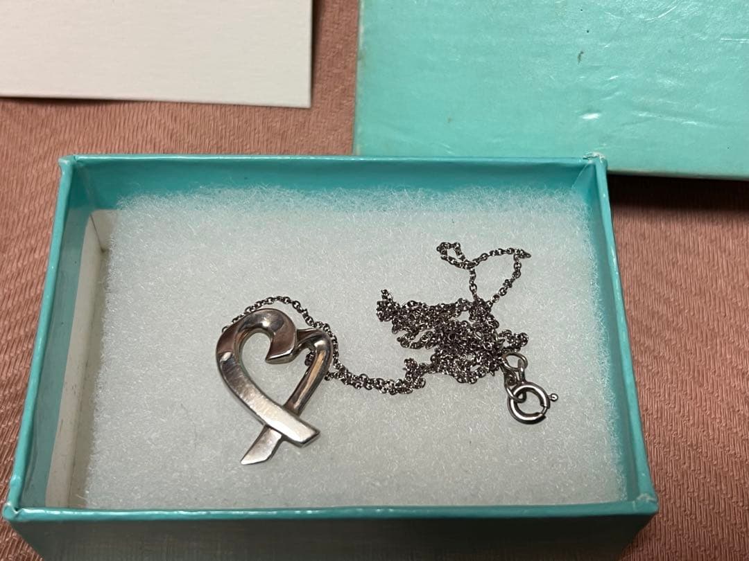 TIFFANY&Co.ティファニーネックレス ラビングハート 925