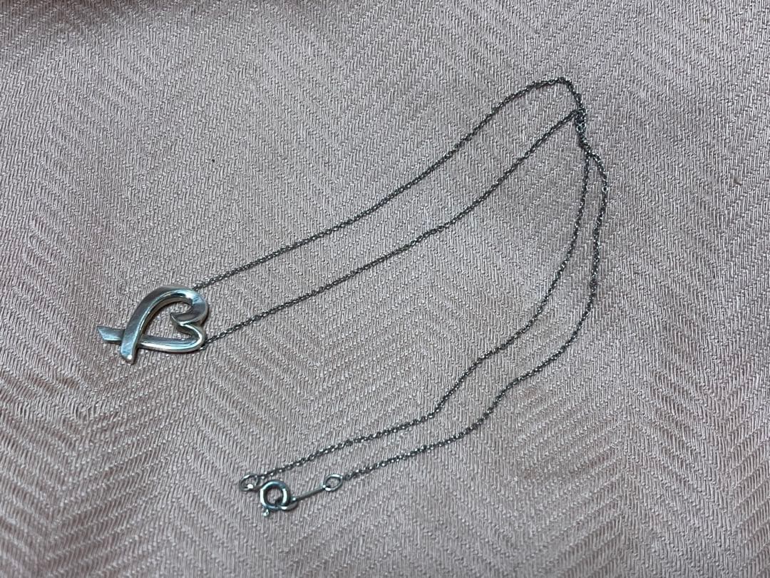 TIFFANY&Co.ティファニーネックレス ラビングハート 925