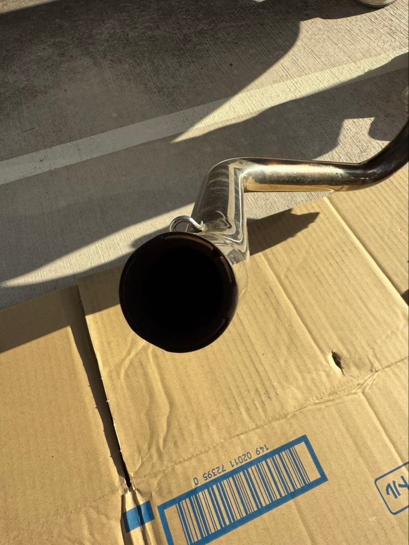 OVER ステンレス マフラー 中古