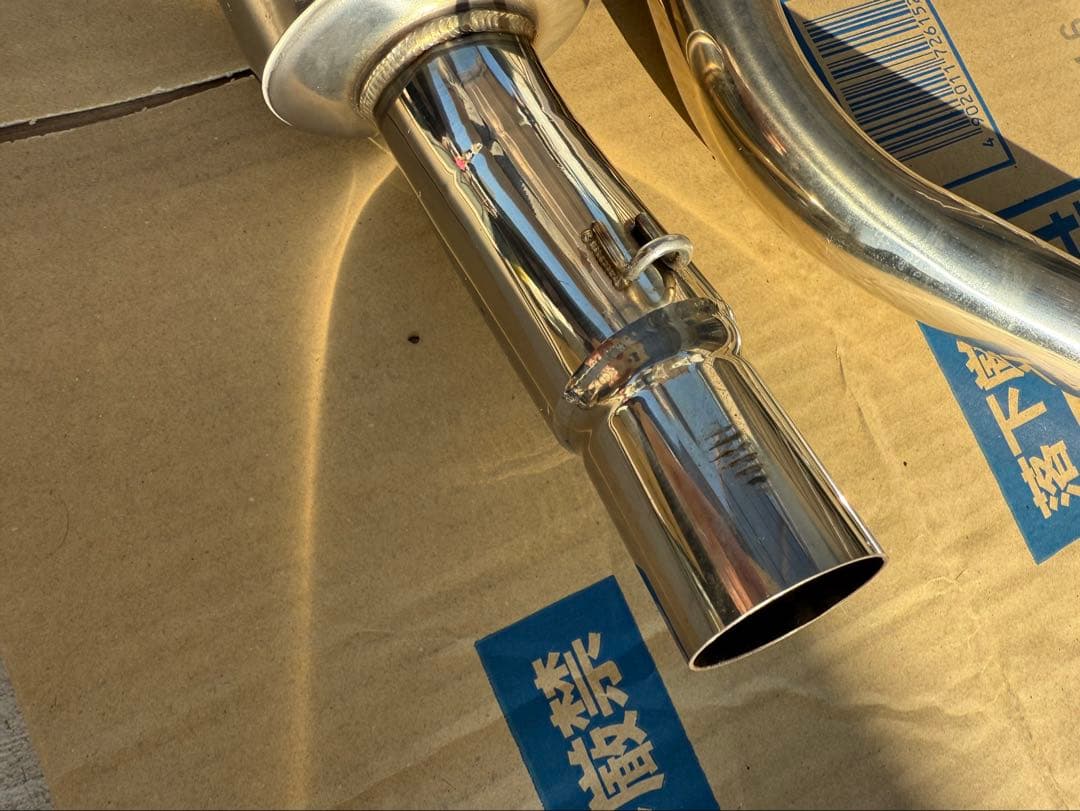 OVER ステンレス マフラー 中古