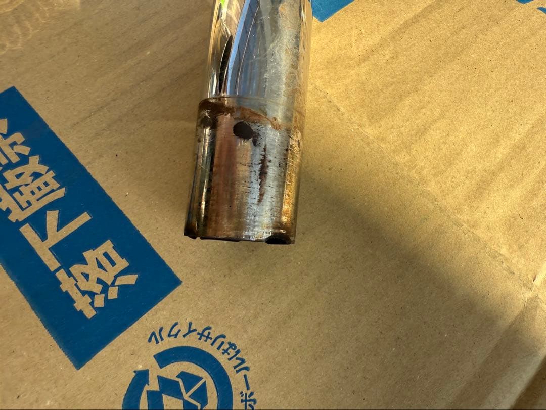 OVER ステンレス マフラー 中古