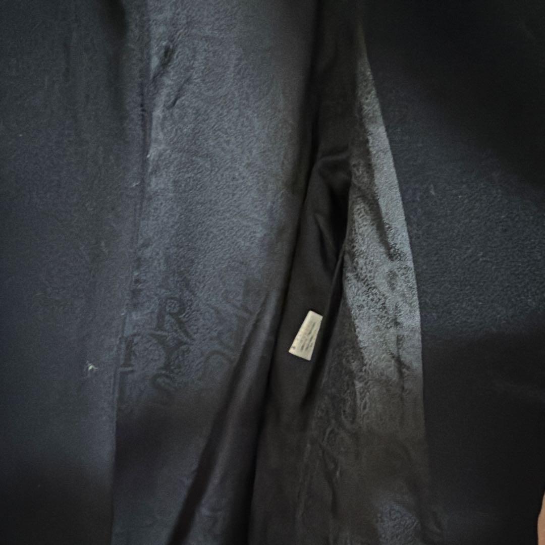 Burberry 黒 ロングコート　7AR アンゴラ、羊毛　未使用