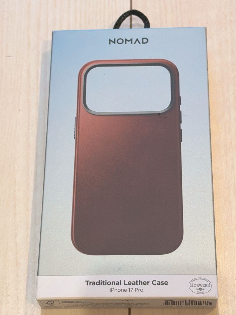 【新品未開封】 NOMAD iPhone 17 Pro用 ブラウン
