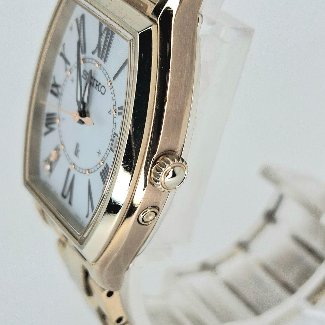 ✨良品 セイコー ルキア SEIKO lk ソーラー 電波 チタン ゴールド