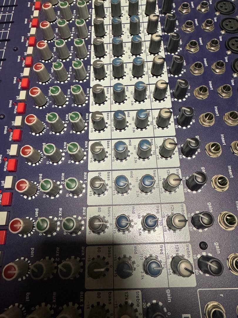 Midas DM 16 アナログミキサー 【訳あり品です。必ずお読みください。】