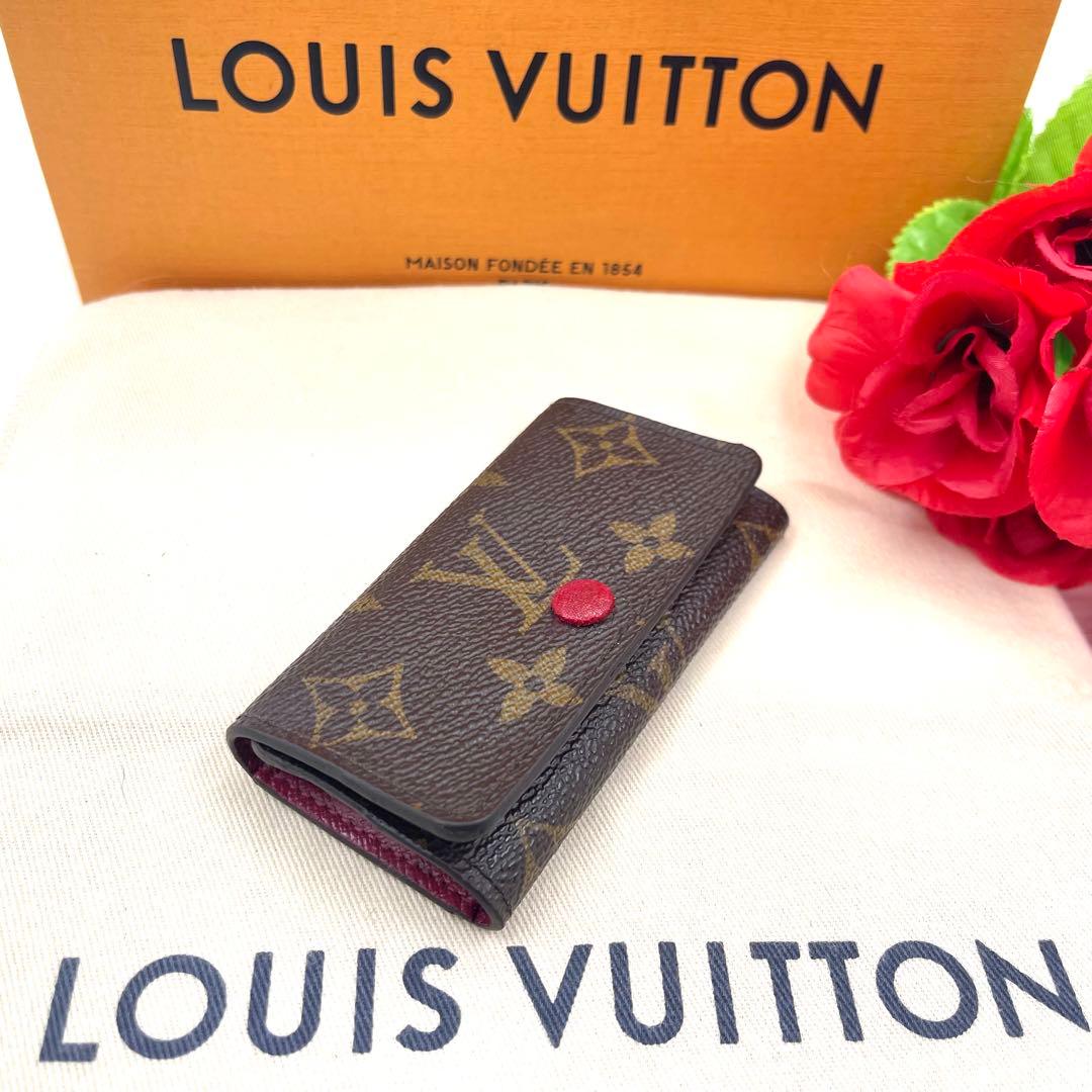 ＜超上美品＞ルイヴィトン 　モノグラム　キーケース　キーホルダー　4連 　844