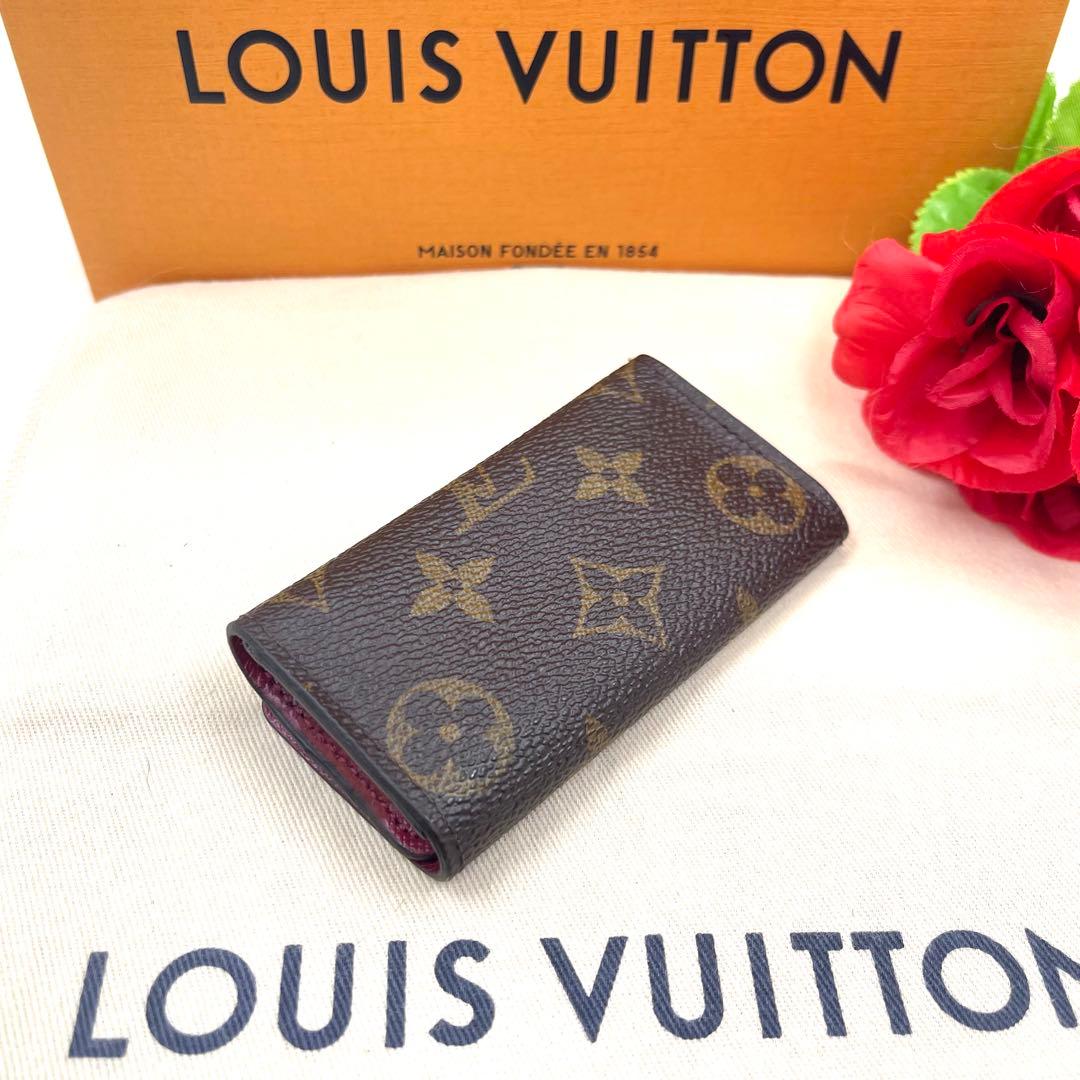 ＜超上美品＞ルイヴィトン 　モノグラム　キーケース　キーホルダー　4連 　844