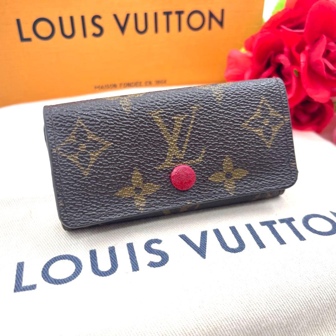 ＜超上美品＞ルイヴィトン 　モノグラム　キーケース　キーホルダー　4連 　844