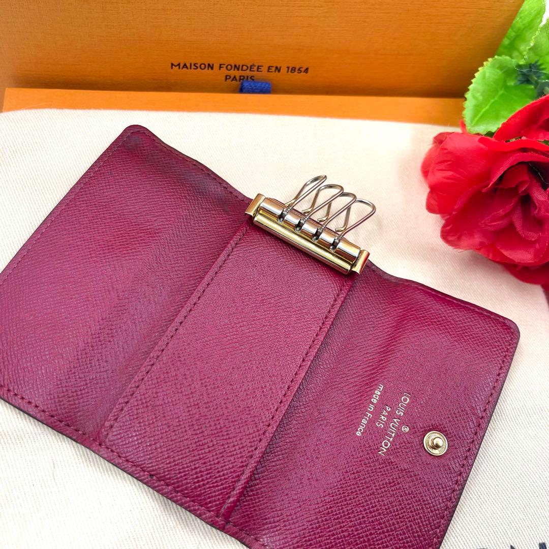 ＜超上美品＞ルイヴィトン 　モノグラム　キーケース　キーホルダー　4連 　844