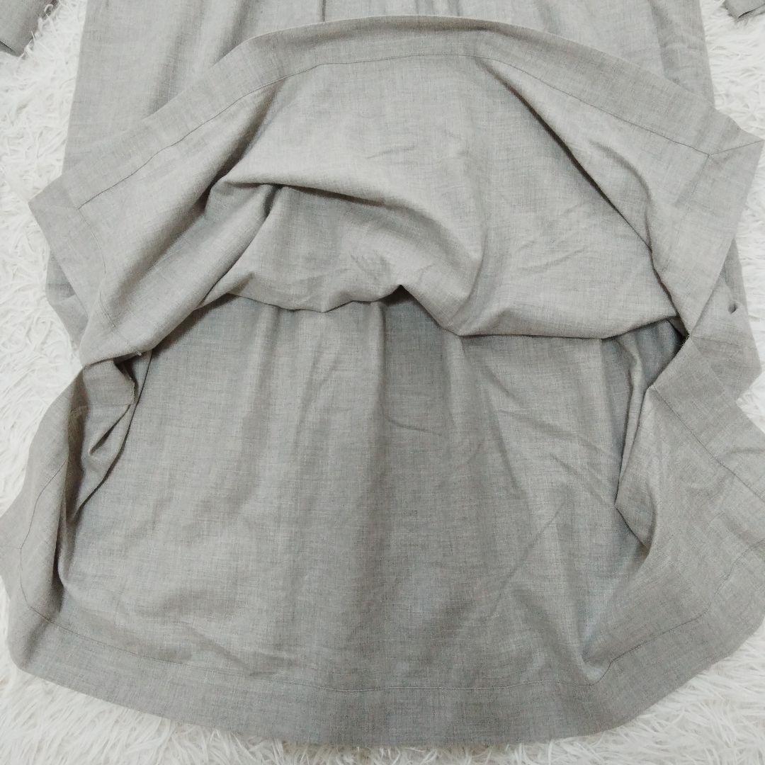 PLAIN PEOPLE プレインピープル コットンヤクワンピース グレー