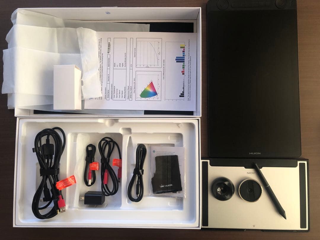 状態良好 HUION KAMVAS 16 Gen 3 2.5K 液タブ