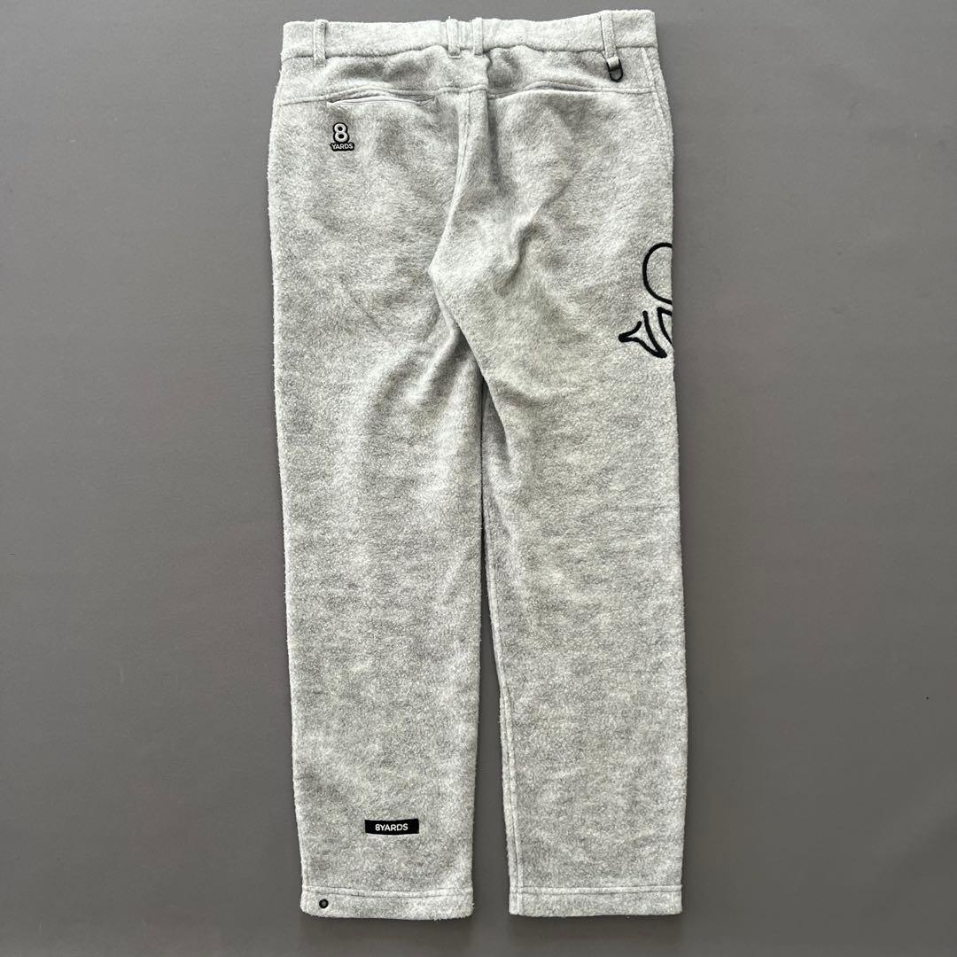 8YARDS ハチヤーズ　フリース　ゴルフパンツ　メンズ　XL 長ズボン　グレー