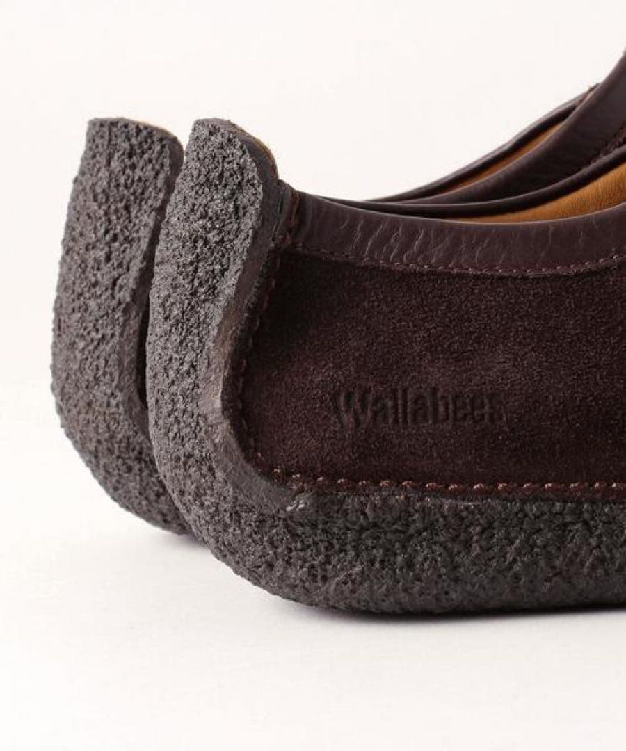 クラークス　ナタリー　スエード　ダークブラウン　UK7.5 US8 25.5cm