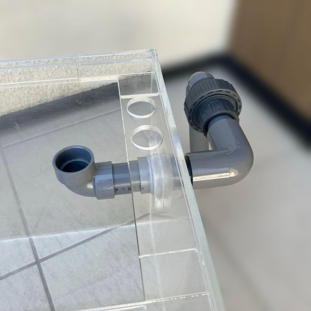 アクリル水槽60センチ　サイドオーバーフロー