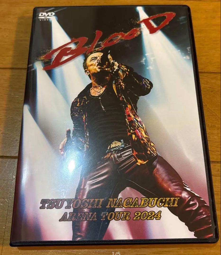 ミュージック Tsuyoshi Nagabuchi Blood DVD 2024