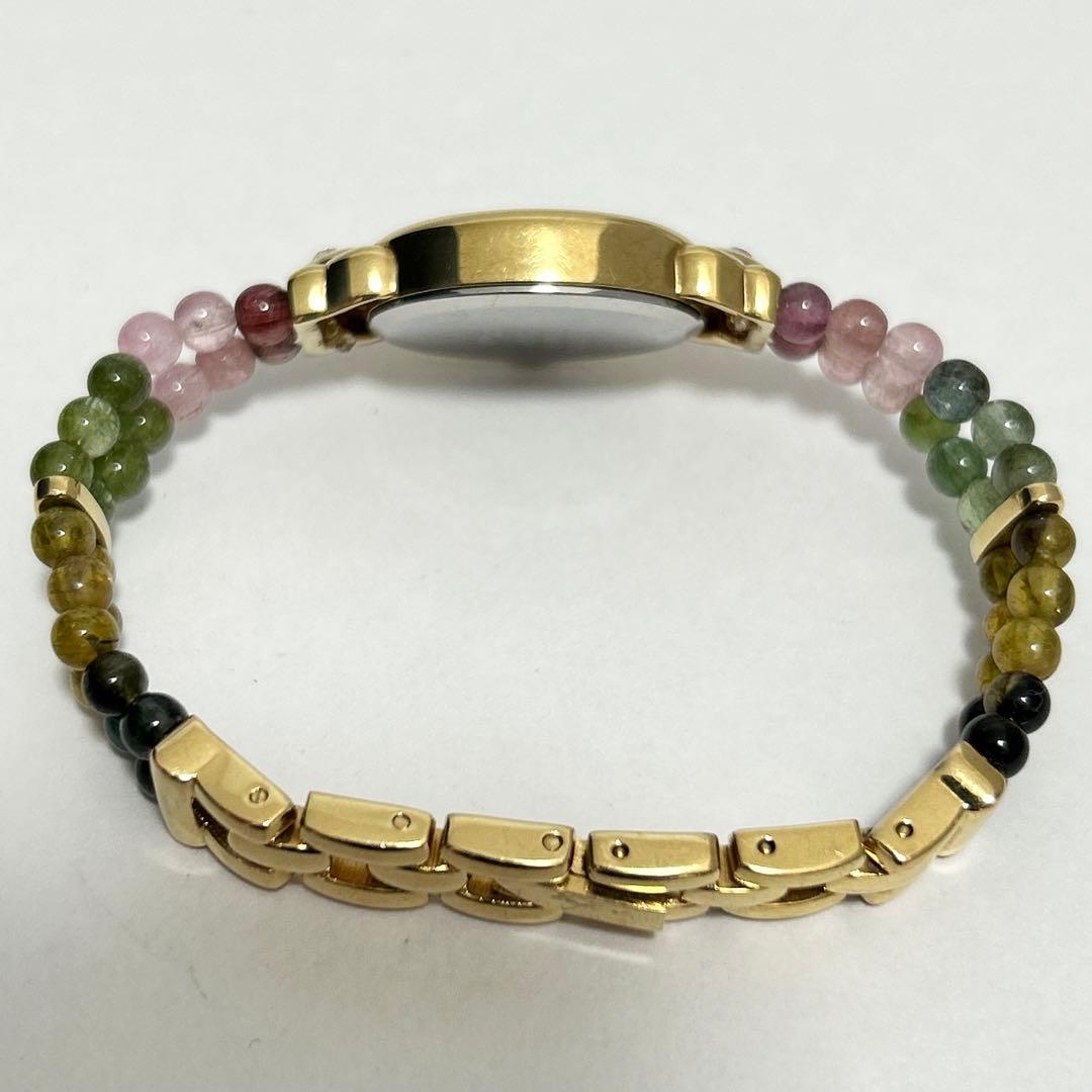 稼働/新品電池 ジュエリーコレクション ピンクシェル ブレスウォッチ