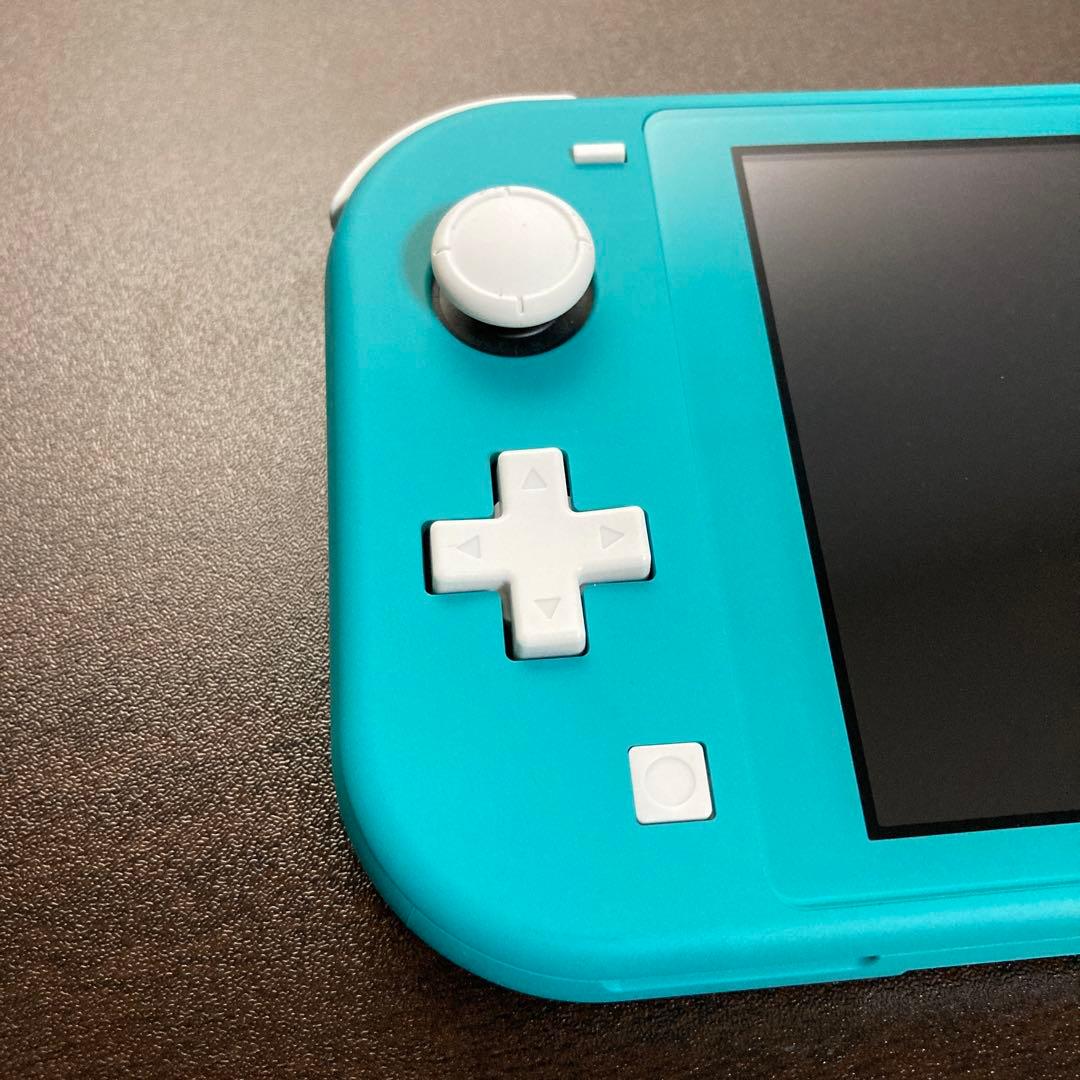 Nintendo Switch Lite ターコイズ 美品 充電器付き
