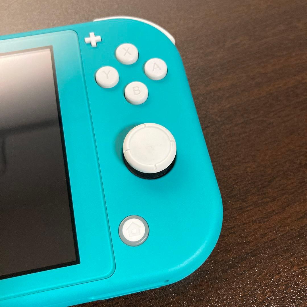 Nintendo Switch Lite ターコイズ 美品 充電器付き
