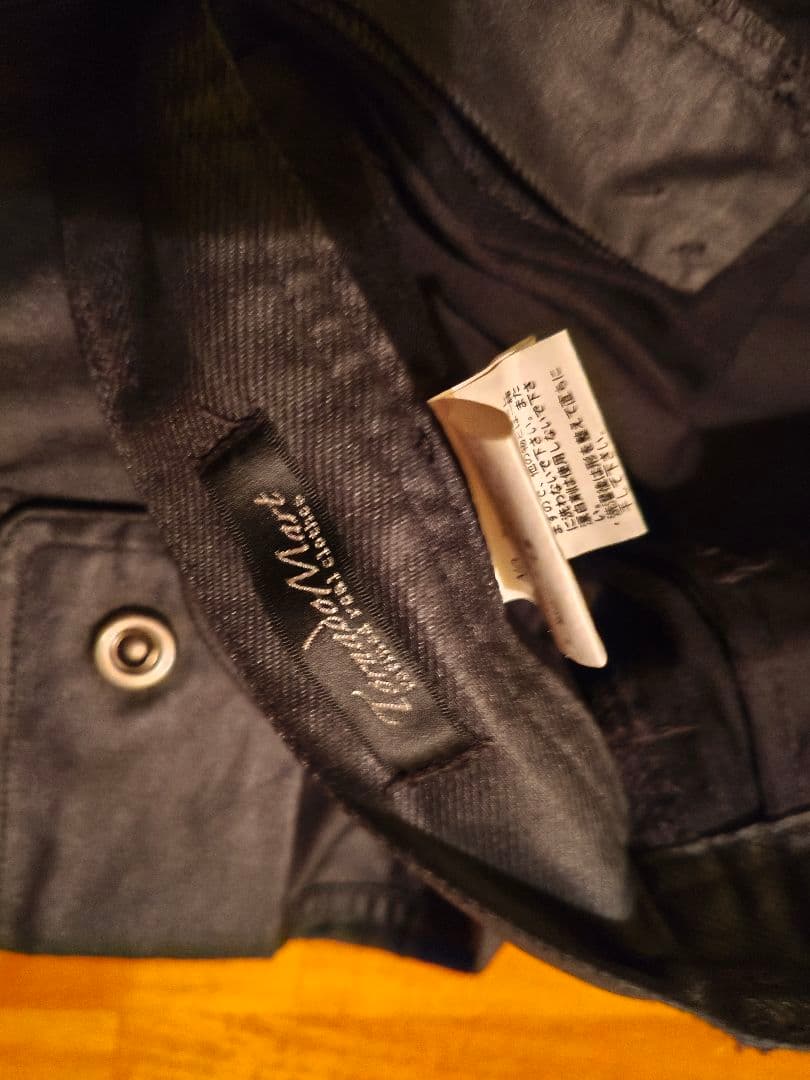 パンツ tornado mart coated flare cargo pants