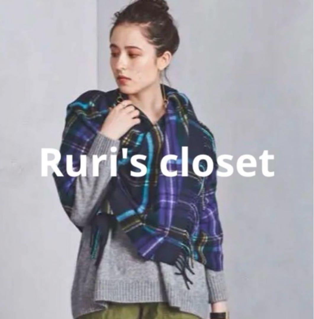 激レア！【定価93,500円】ジョンストンズ UA別注 カシミヤ大判 ストール♡