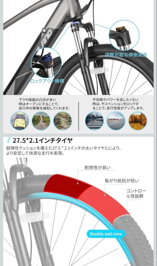 Soru　格安 Hiland 電動アシスト自転車 訳アリ