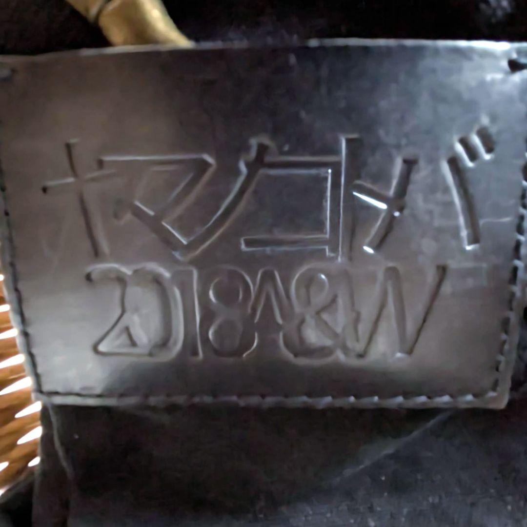 ebagos エバゴス ヤマノコトバ 18AW オイルショルダー 籠バッグ 紅籐