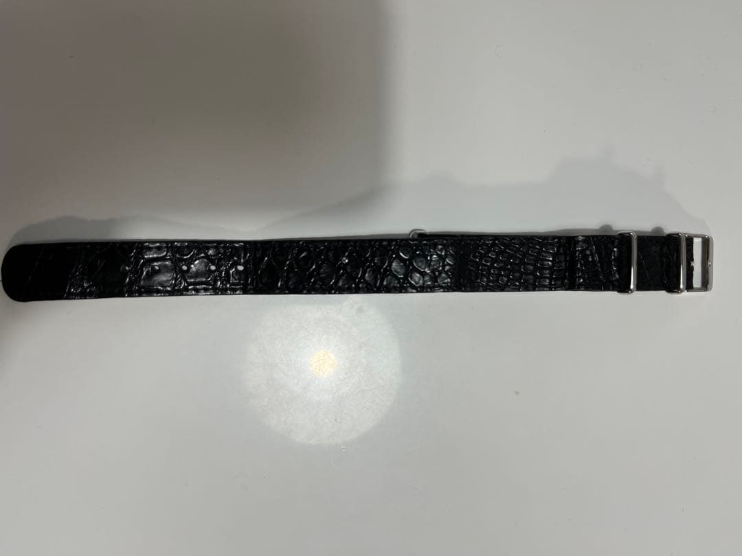 早い者勝ち！【美品】THE SOLE T・MBH別注　クロコダイルNATOべルト