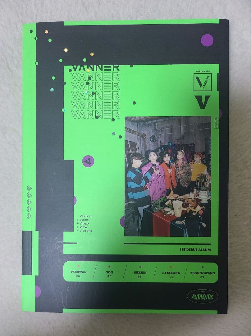 VANNER first debut album アルバム CD