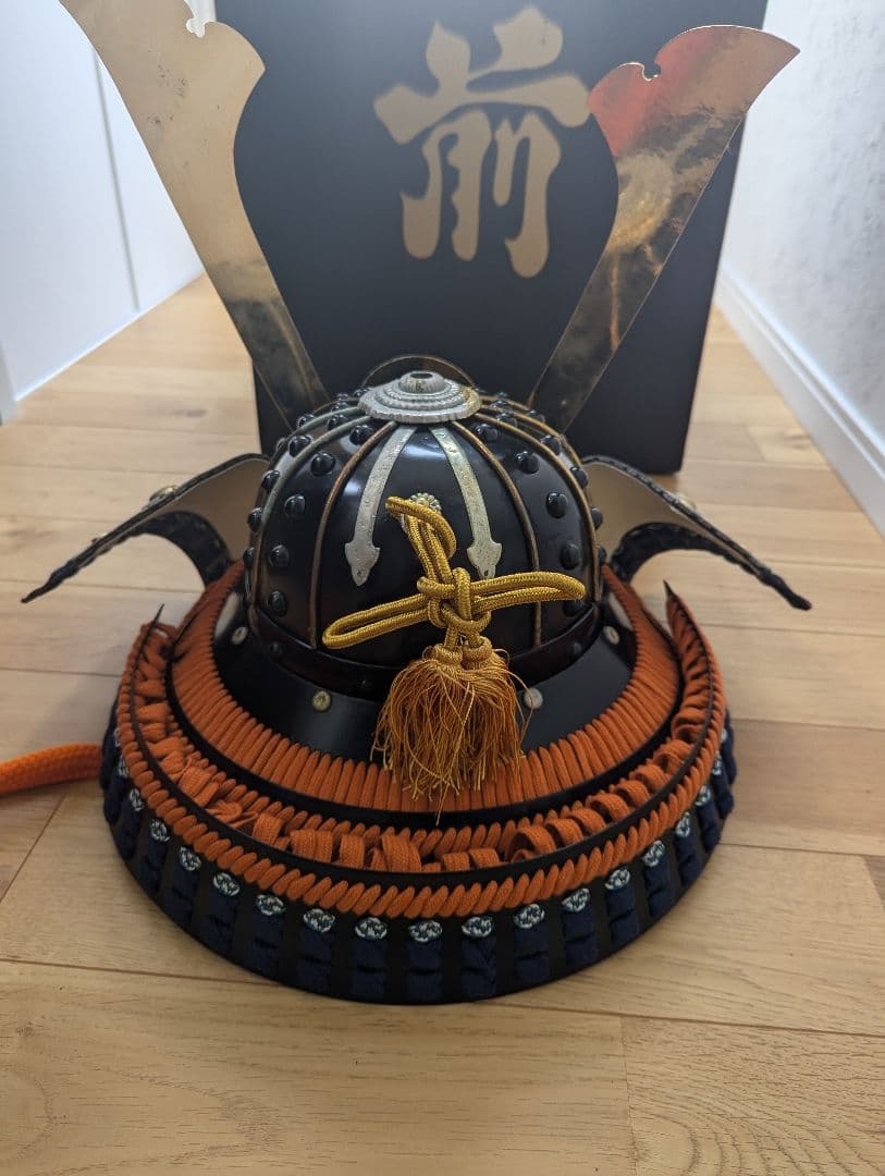 黒胴当世素掛　緋縅　等身大鎧兜　甲　鎧兜　兜