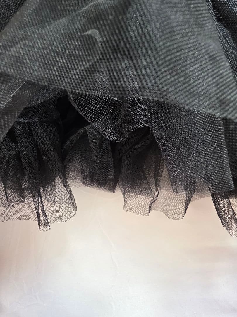 noir kei ninomiya ナイロンチュールトップス