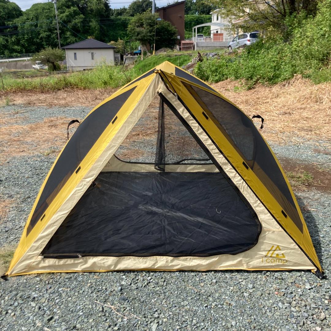 美品☆ アイキャンプ ラクバイン icamp rakubain ソロキャンプ