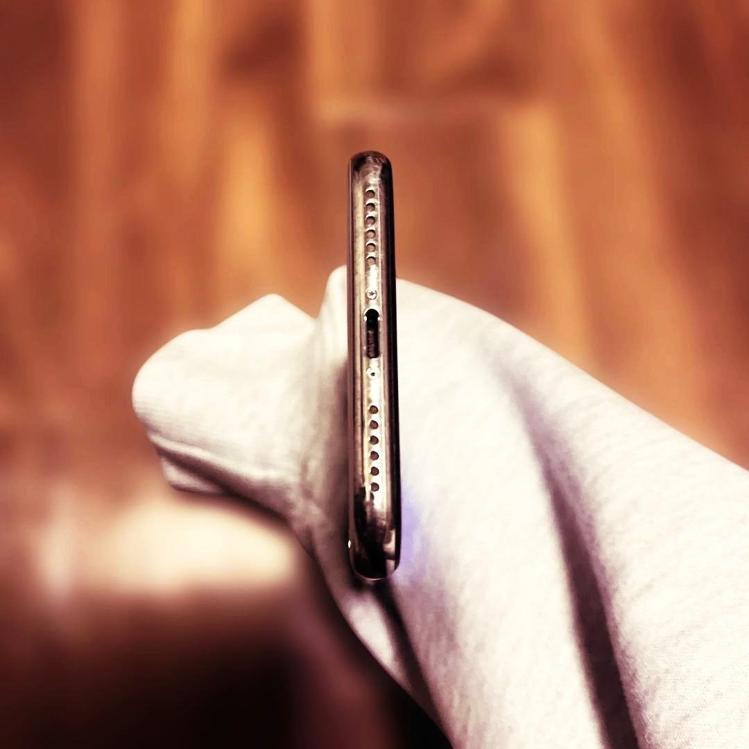 Apple iPhoneX 256GB シルバー simロックあり