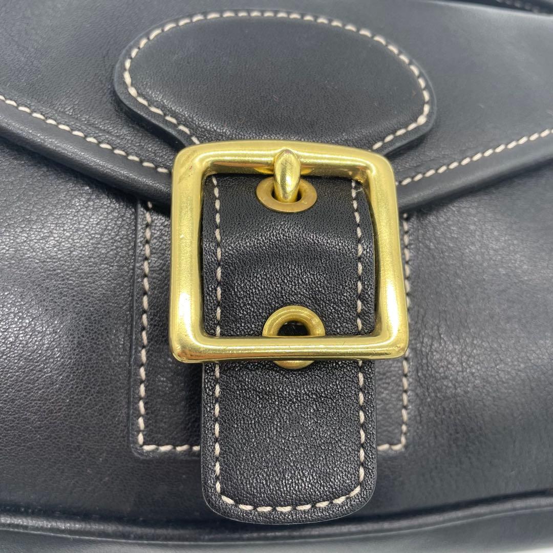 【極美品】コーチ　ワンショルダーバッグ　ソーホー　レザー　パンプトン　ブラック