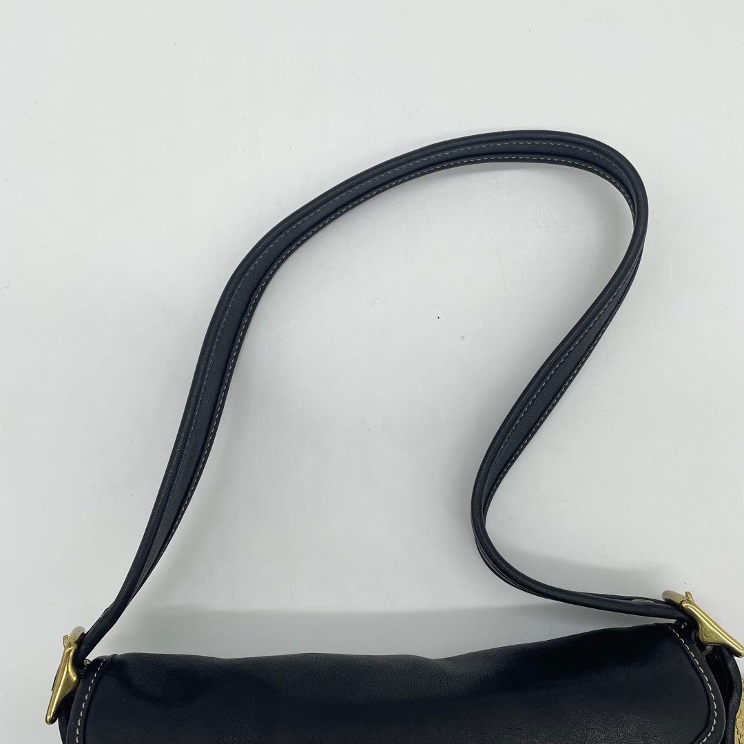 【極美品】コーチ　ワンショルダーバッグ　ソーホー　レザー　パンプトン　ブラック