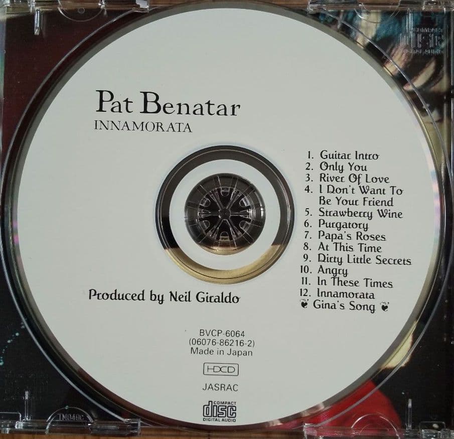 パット・ベネター「ライフ・イズ・スウィート」スタジオ・オリジナル盤