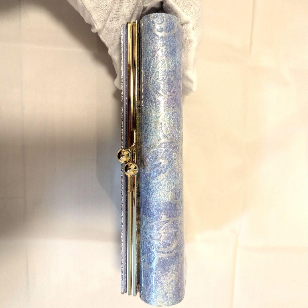 希少カラー♡ANNA SUI パピヨン　シンデレラカラー　二つ折り長財布　がま口