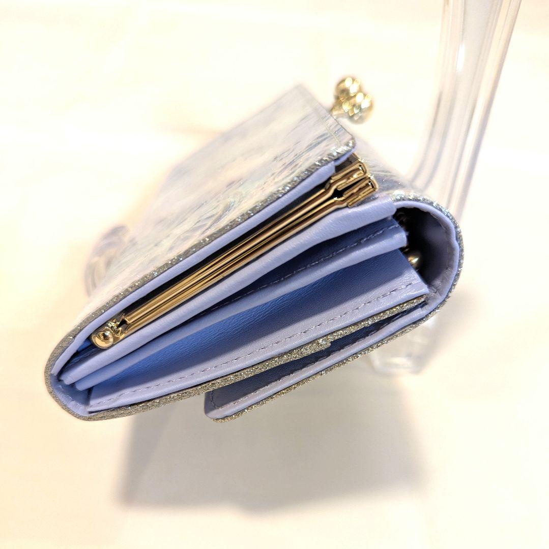 希少カラー♡ANNA SUI パピヨン　シンデレラカラー　二つ折り長財布　がま口