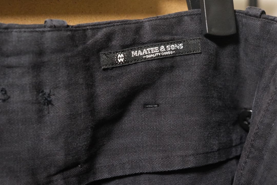 maatee&sons ドゥルン サイズ1 black