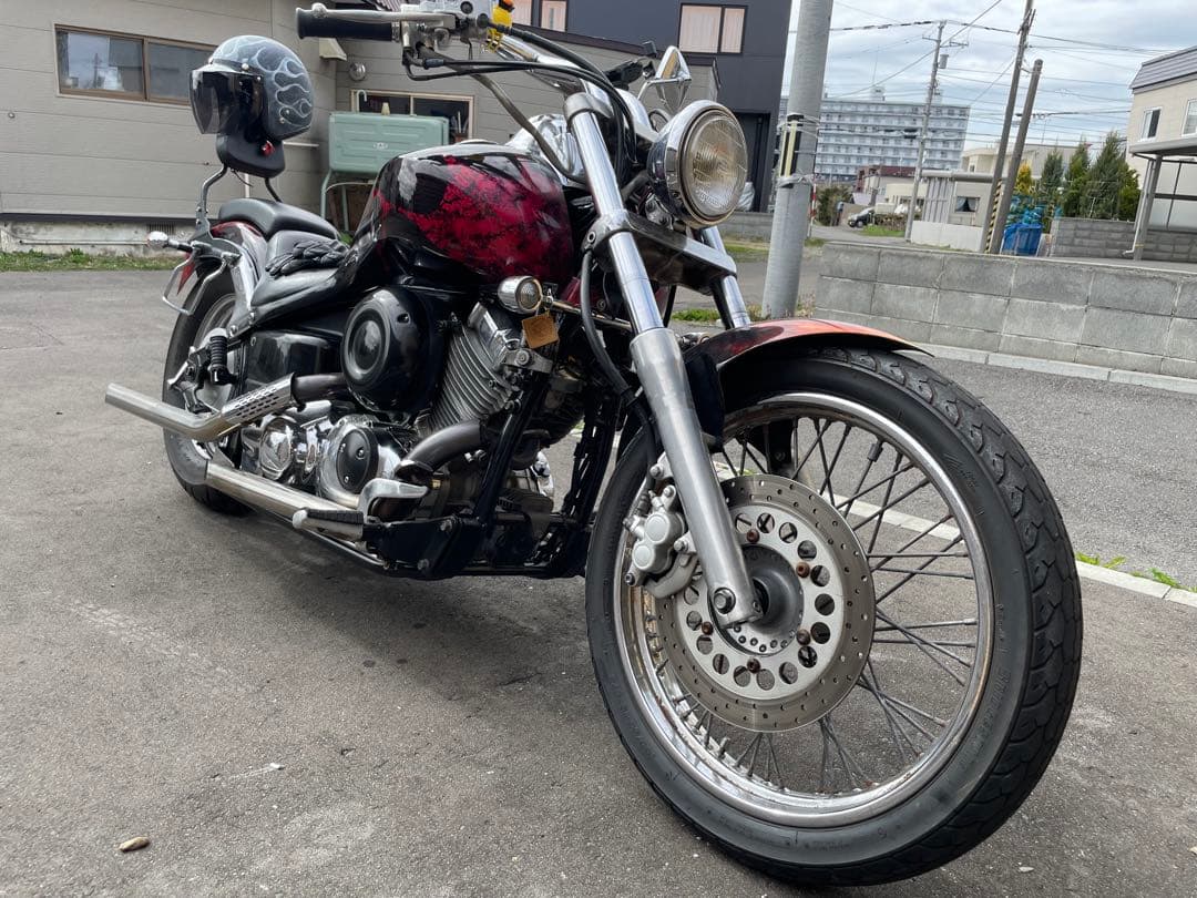 [廃盤]中古 社外 ドラッグスター400 アメリカンドラッガーズ タンクカウル