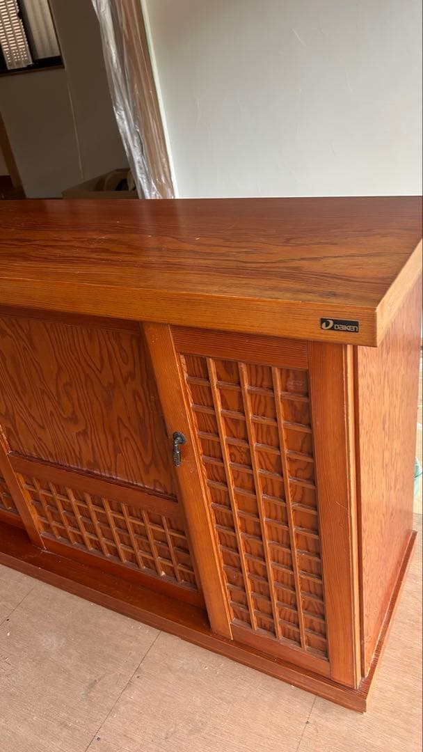 【引き取り歓迎】木製靴箱