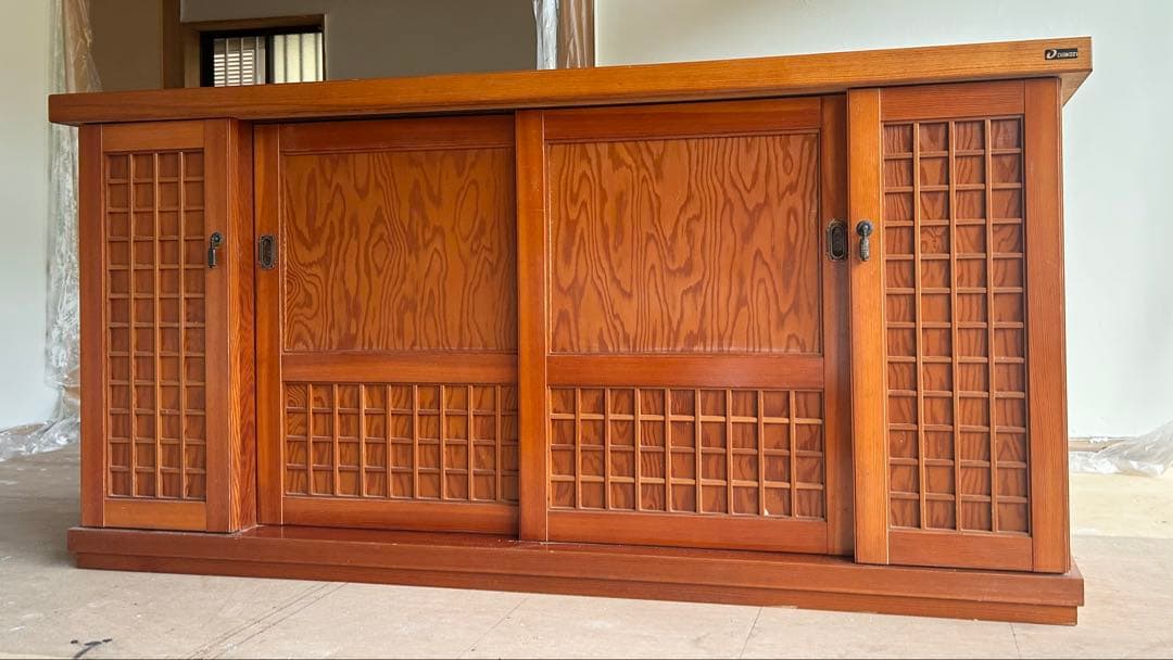 【引き取り歓迎】木製靴箱