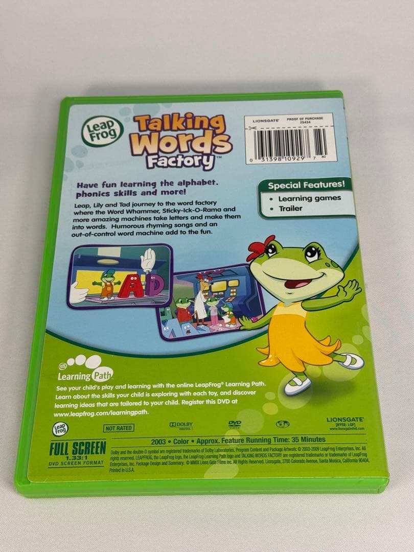 Leap Frog リープフロッグ DVDセット 3枚組