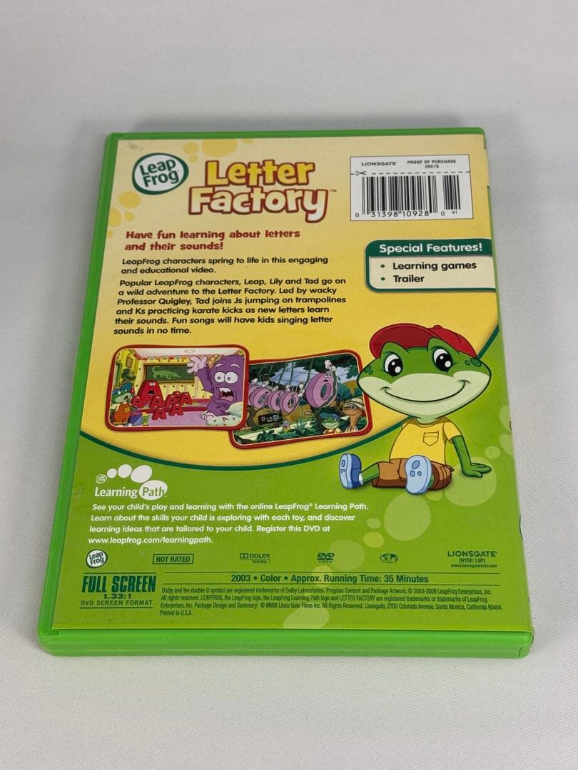 Leap Frog リープフロッグ DVDセット 3枚組