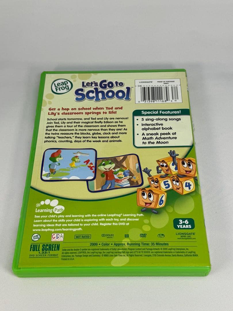 Leap Frog リープフロッグ DVDセット 3枚組