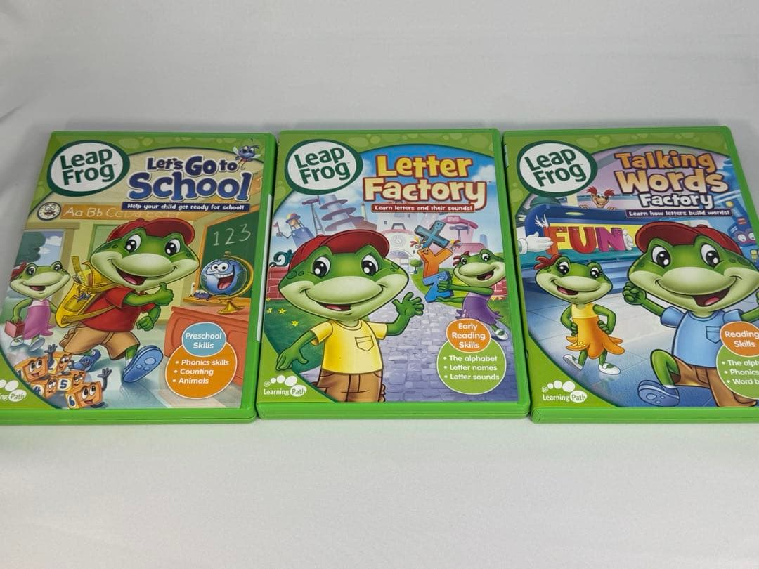 Leap Frog リープフロッグ DVDセット 3枚組