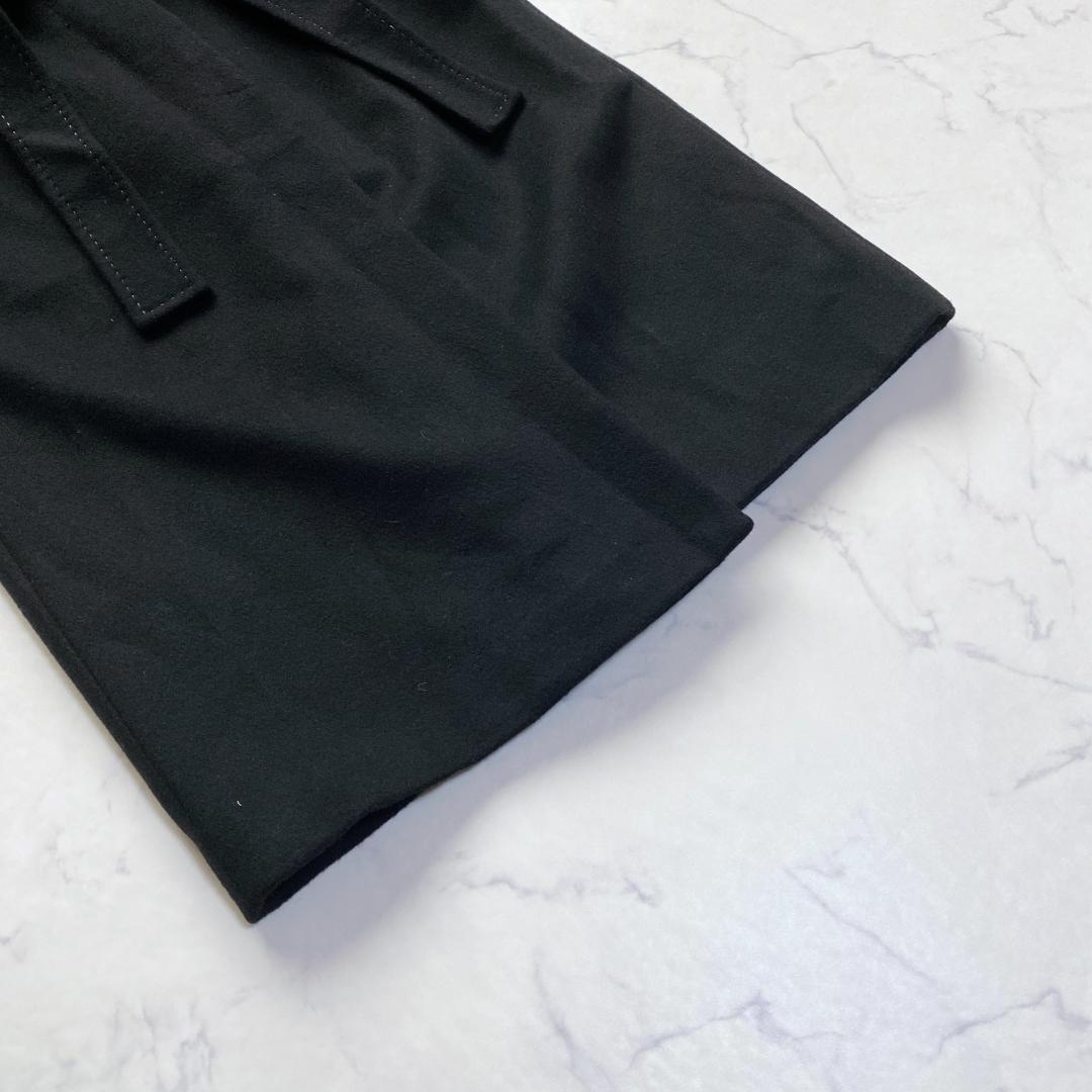 PSポールスミス ノーカラーコート 近年モデル カシミヤ混 36 ベルト