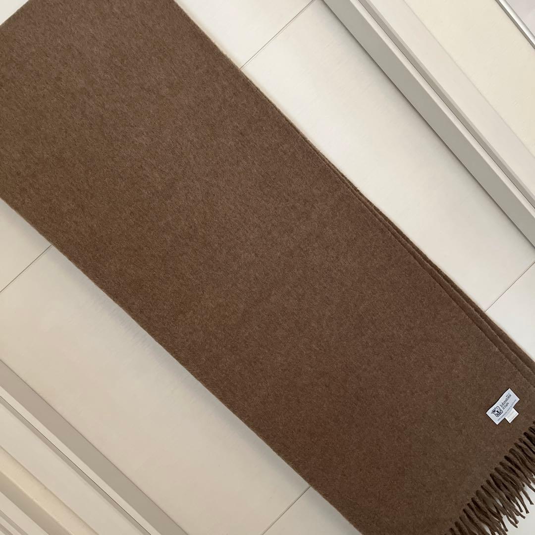 美品人気Johnstons of Elgin 100%カシミヤ ストール大判