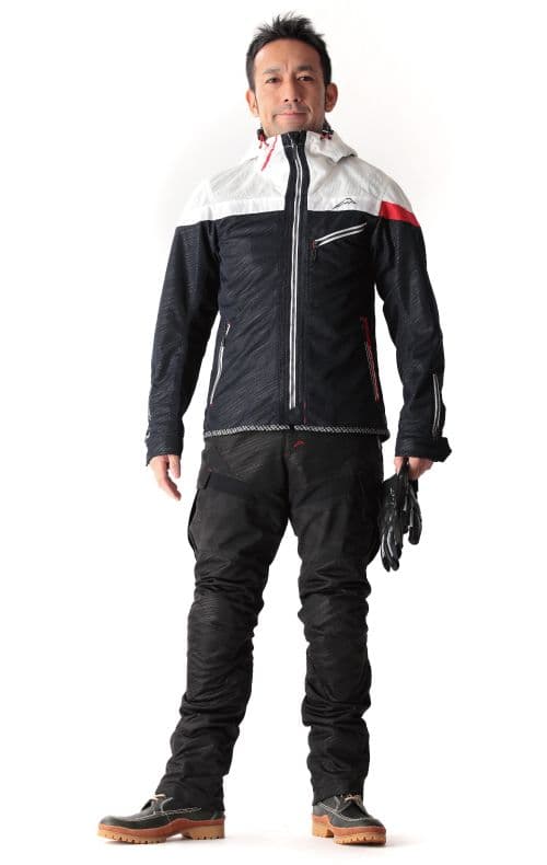 【美品】クシタニ K-2357 フルメッシュパーカージャケット